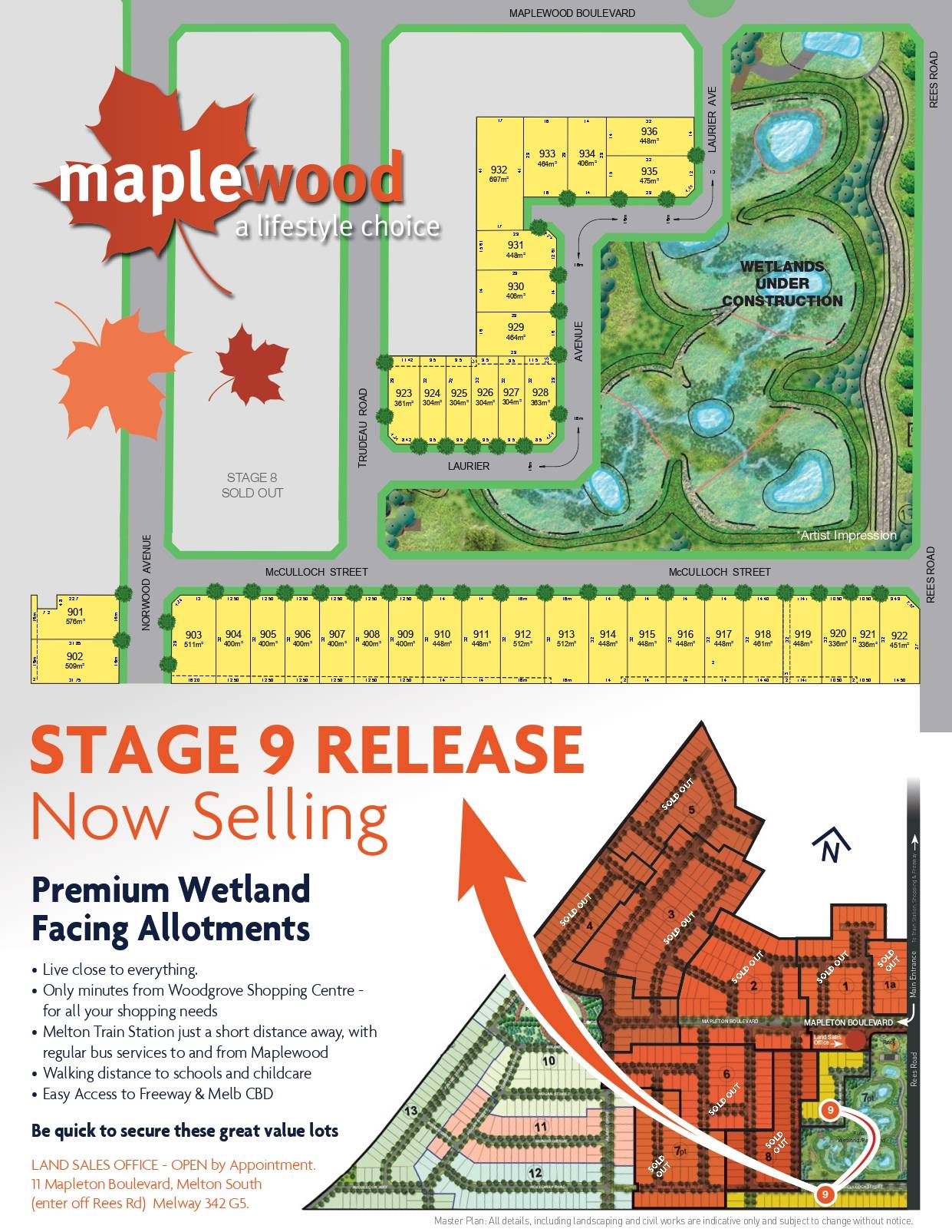 [Land for Sale] Maplewood Estate, Melton South OpenLot